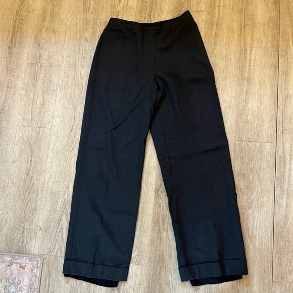 Express Dress Pants Wool Blend Charcoal Black Size 7/8